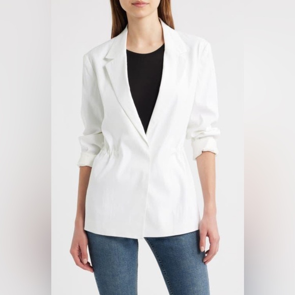 Rag & Bone Spencer Linen Blazer Size 8 - Picture 3 of 14